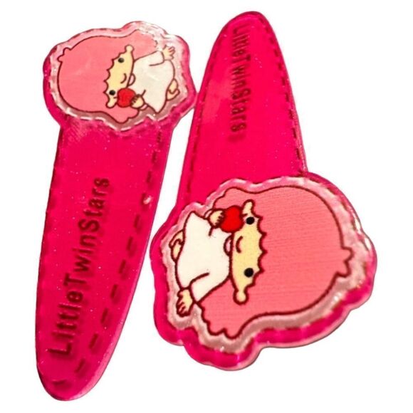 New little TwinStars Hair Accessories 2 pcs Hair Clip's - Picture 1 of 13